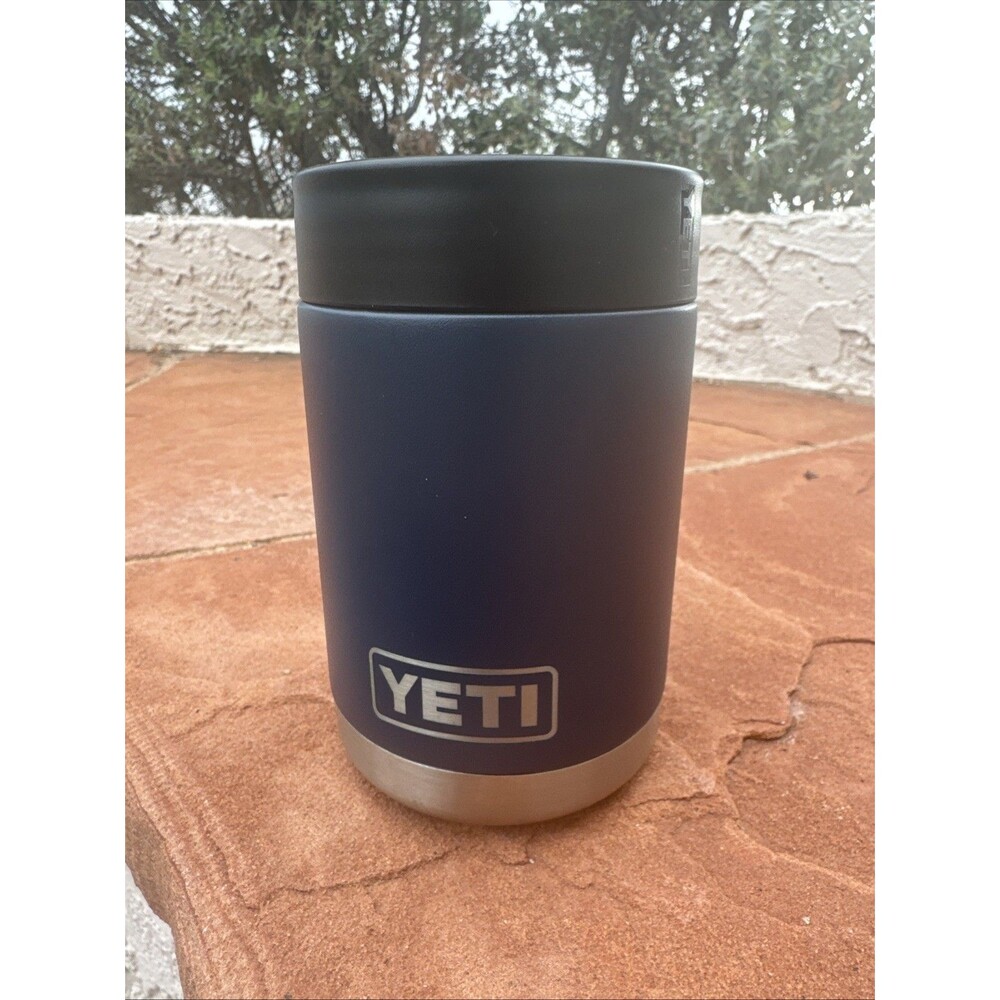 YETI Rambler Colster 2.0 Can Insulator Koozie for 12 OZ Cans Navy Blue